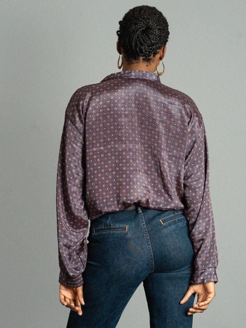 Giacca Reversibile in Sari N.20