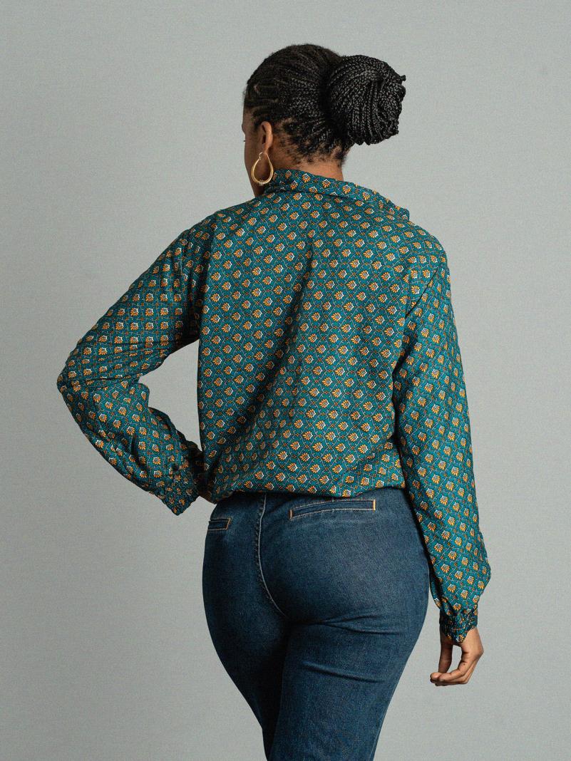 Giacca Reversibile in Sari N.21