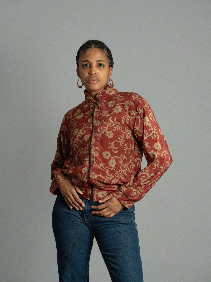 Giacca Reversibile in Sari N.34