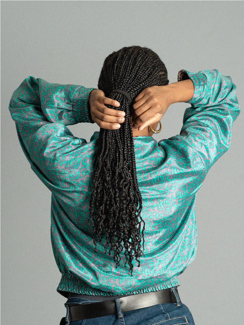 Giacca Reversibile in Sari N.39