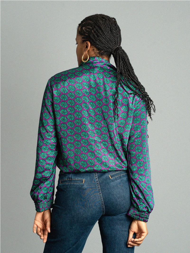 Giacca Reversibile in Sari N.41