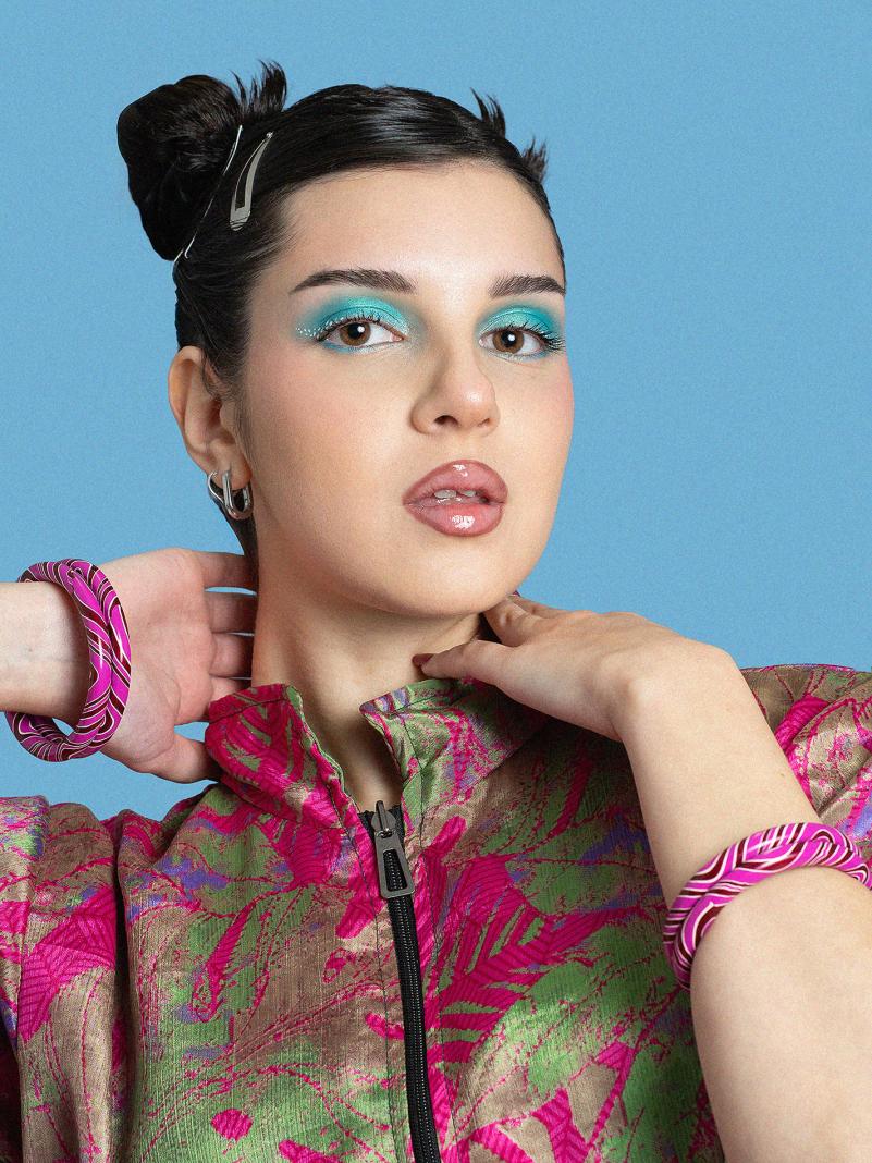 Poker di Bangle Lisci e Sottili - Small - Ø 6.5 cm