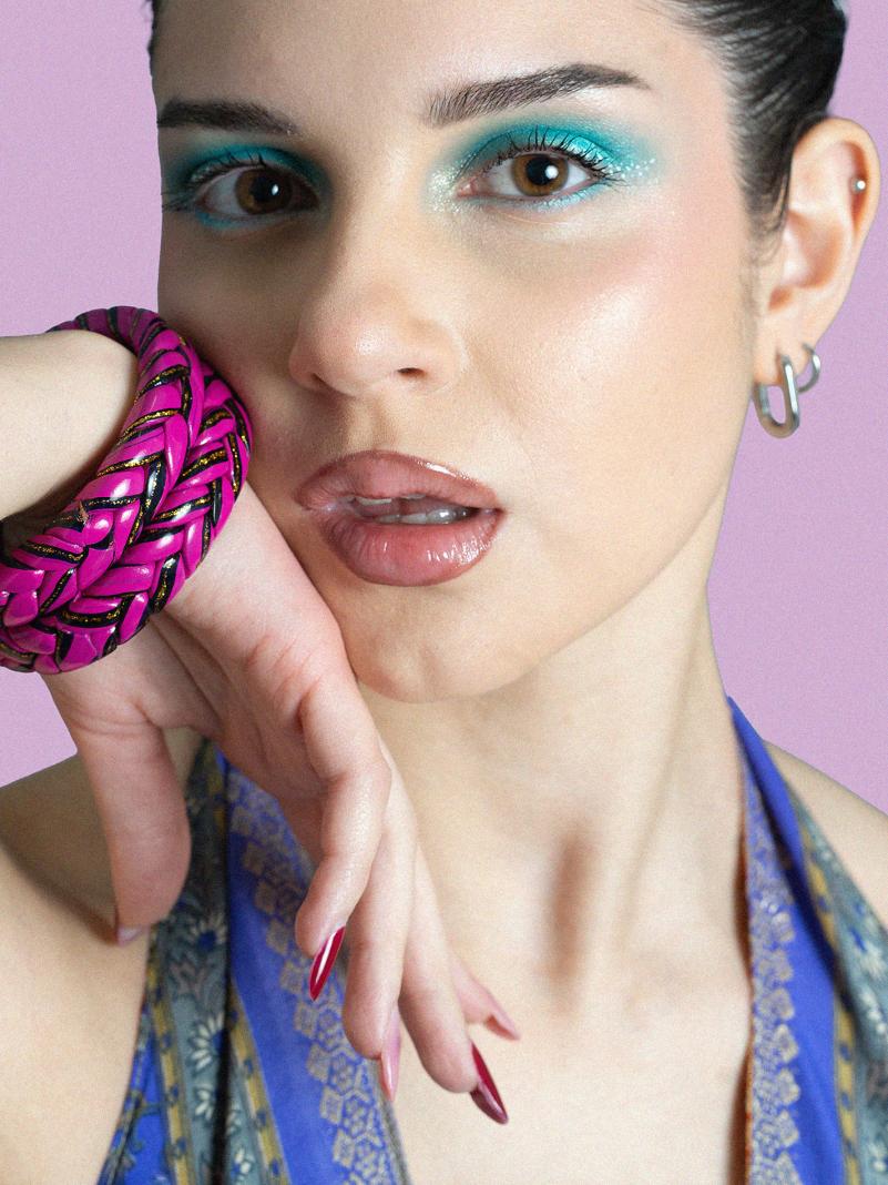 Coppia di Bangle Intrecciati - Small - Ø 6.5 cm