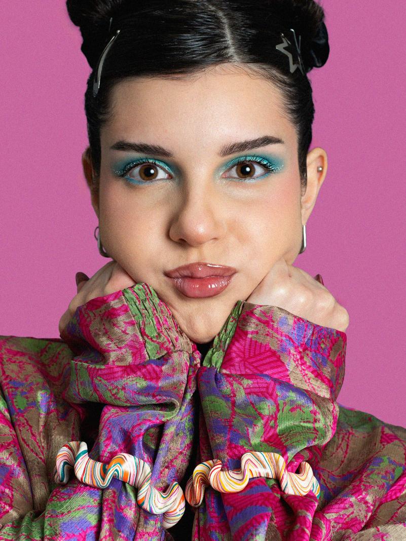 Coppia di Bangle Zigzag - Small - Ø 6.5 cm