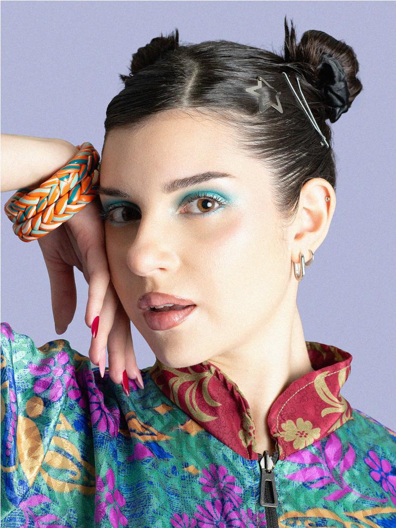 Coppia di Bangle Intrecciati - Large - Ø 7 cm