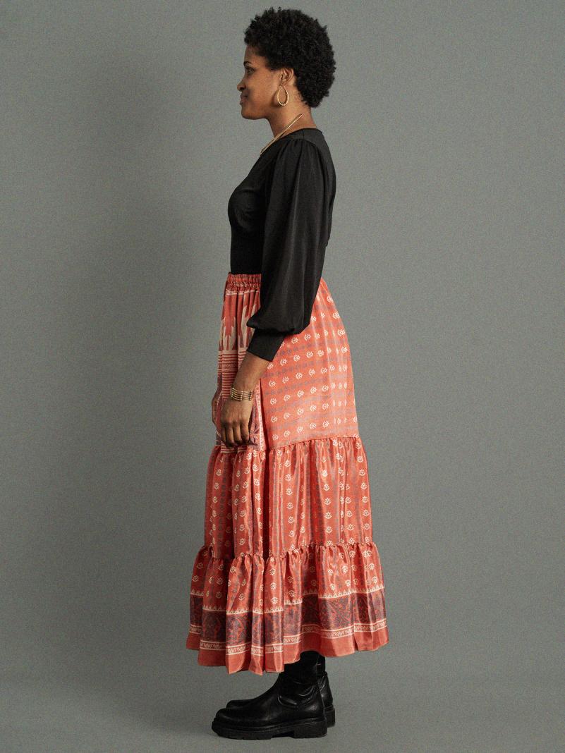 Gonna lunga rosa - Bikaner