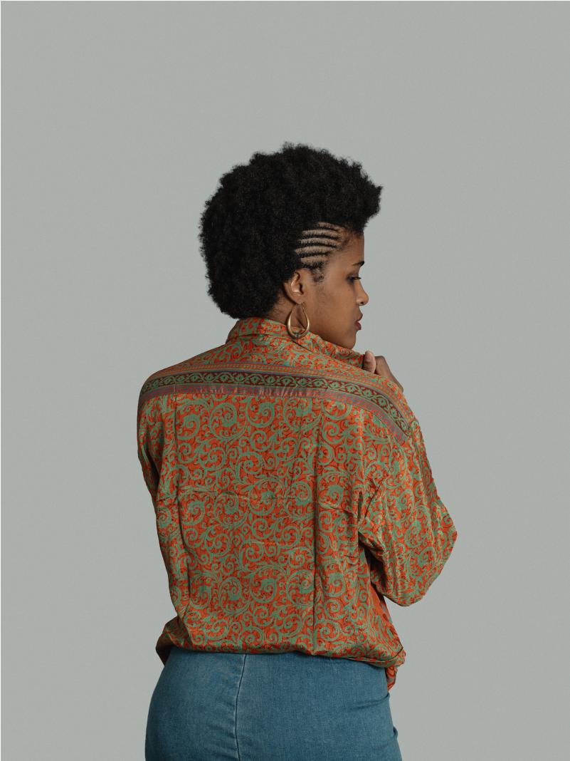 Camicia LXL arancione