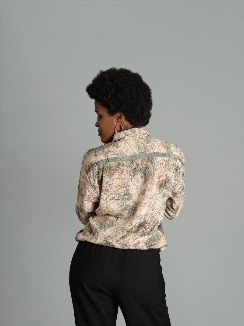 Camicia S/M linee orizzontali