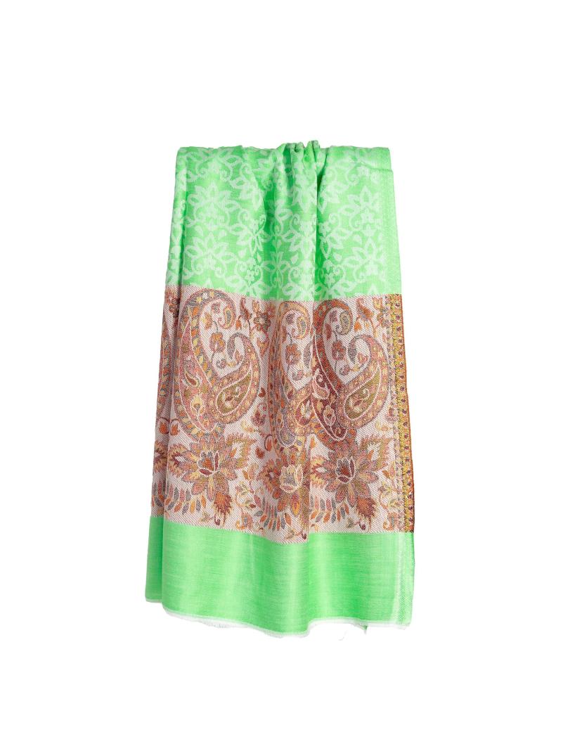 Sciarpa in Seta e Viscosa - Verde