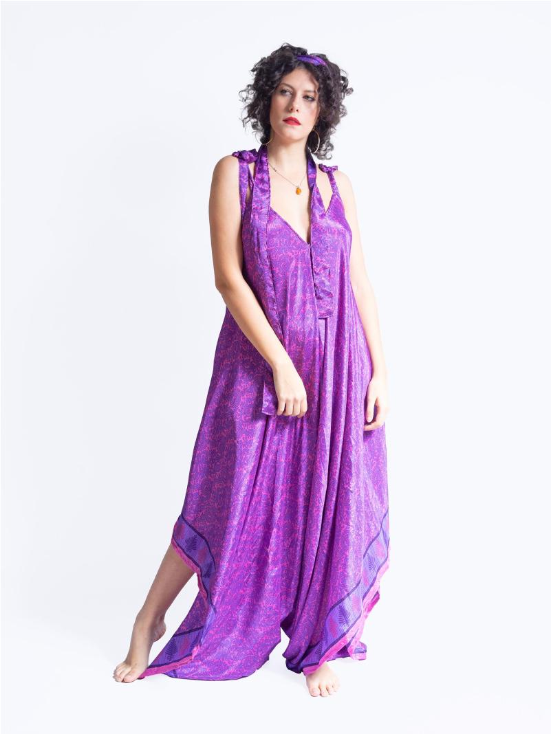 Tuta jumpsuit viola – Yoga