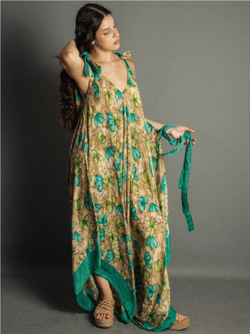 Tuta jumpsuit fiori – Yoga