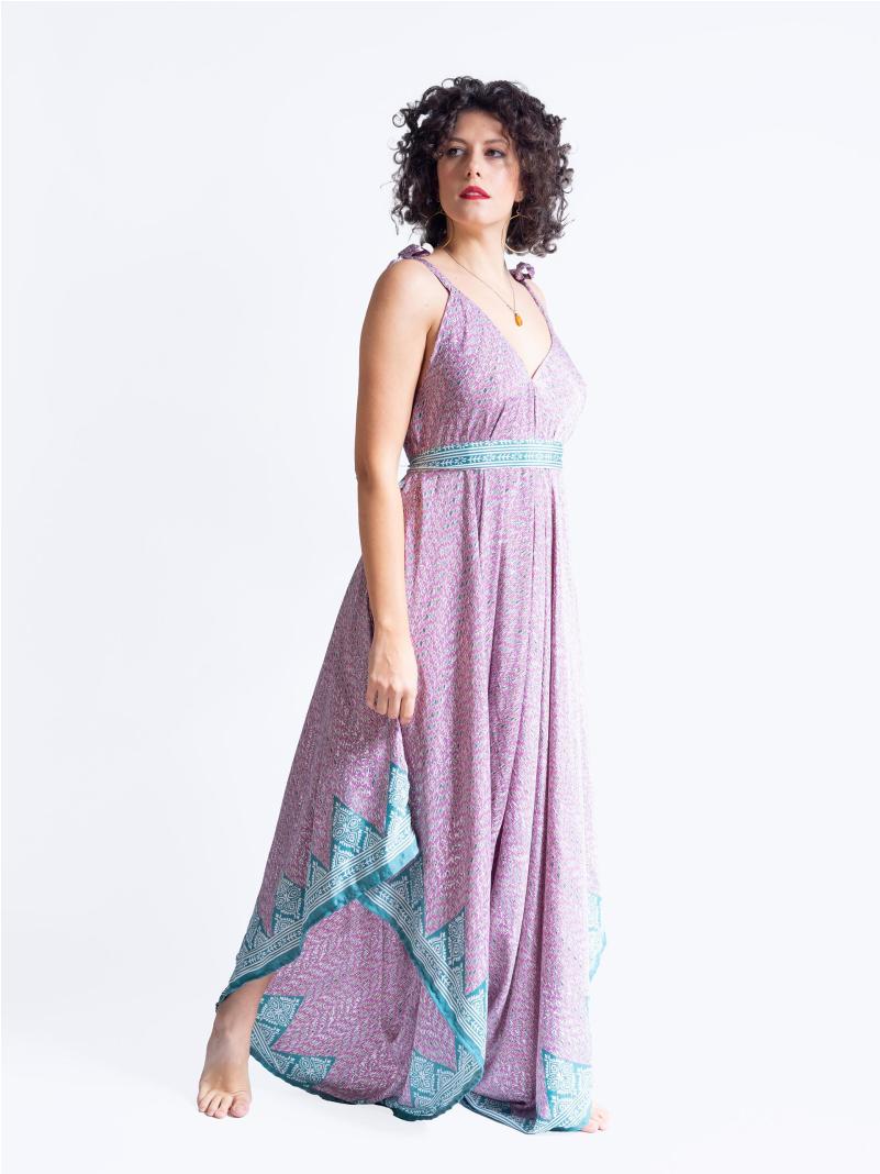 Tuta jumpsuit lilla – Yoga