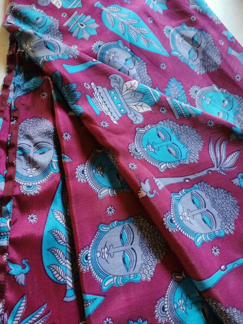 Wrap Top Buddha Edition - Bordeaux