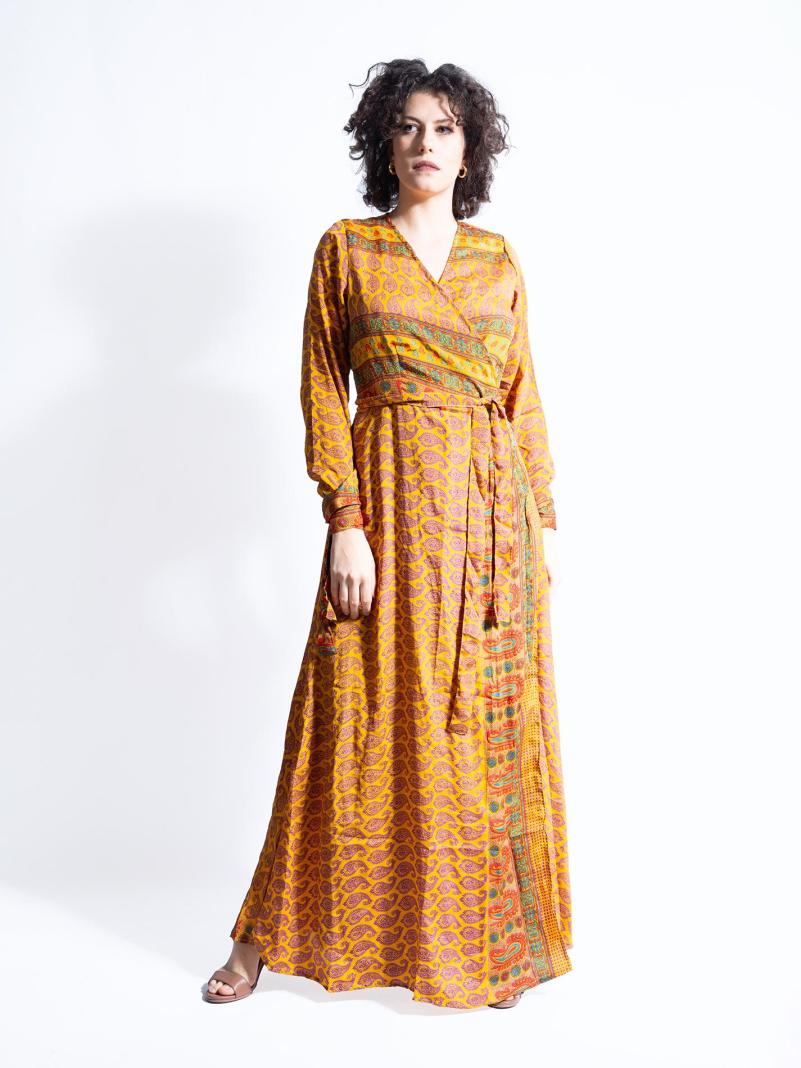 Kimono arancione – Tibet