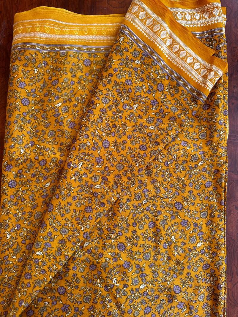 Sari Indiano - Fiori