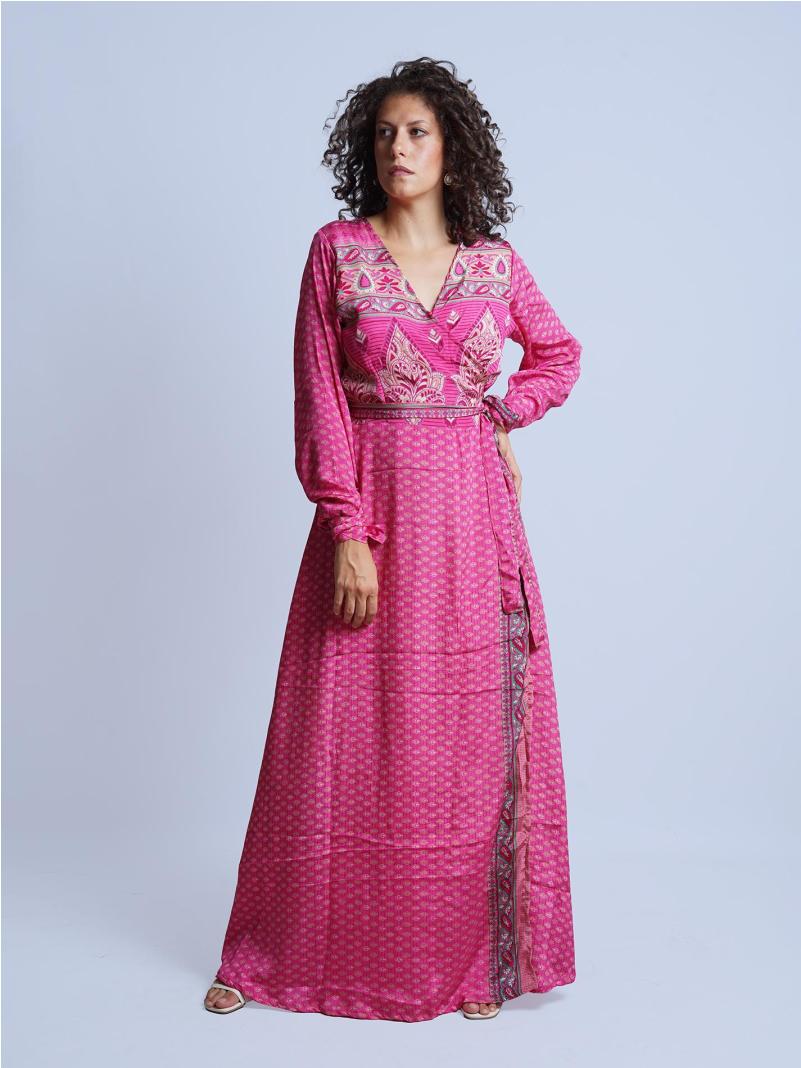 Kimono rosa – Tibet