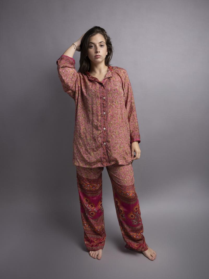 Pigiama in Sari SM - rosa