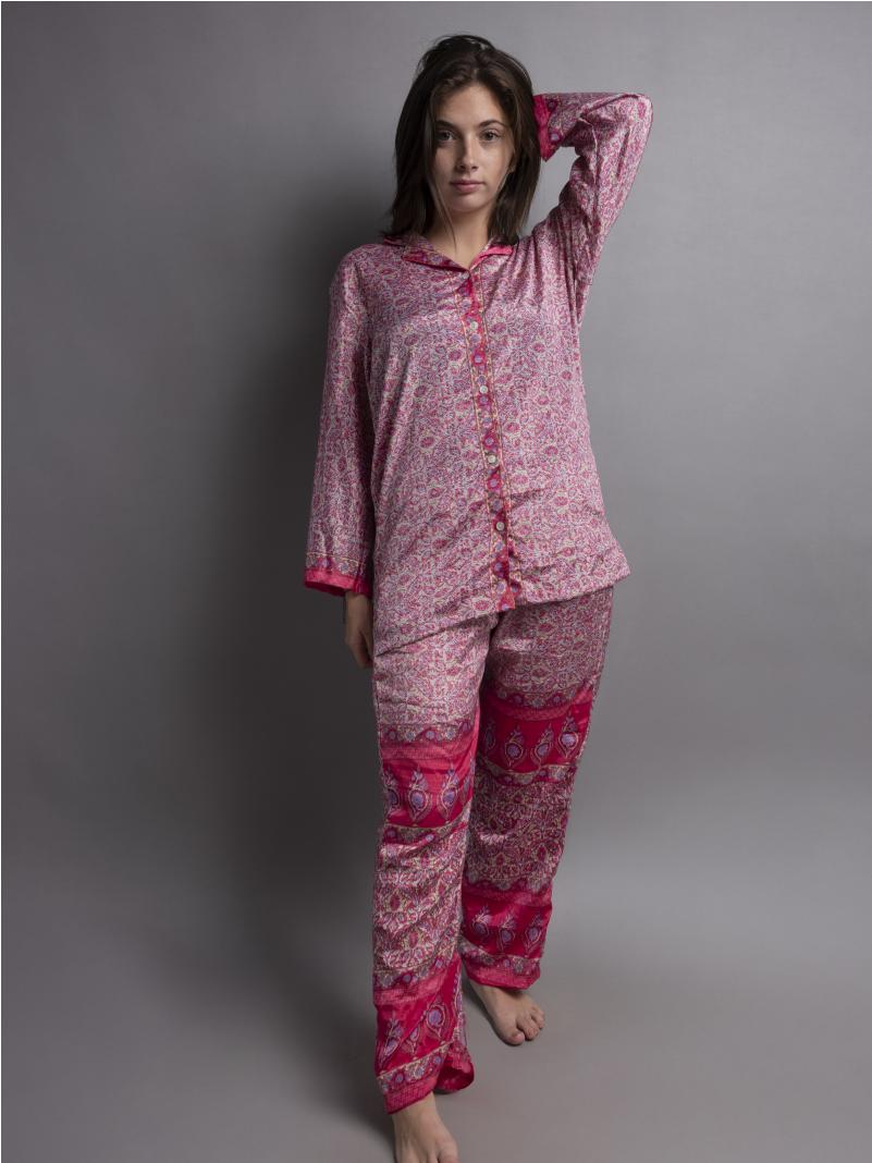 Pigiama in Sari SM - rosa