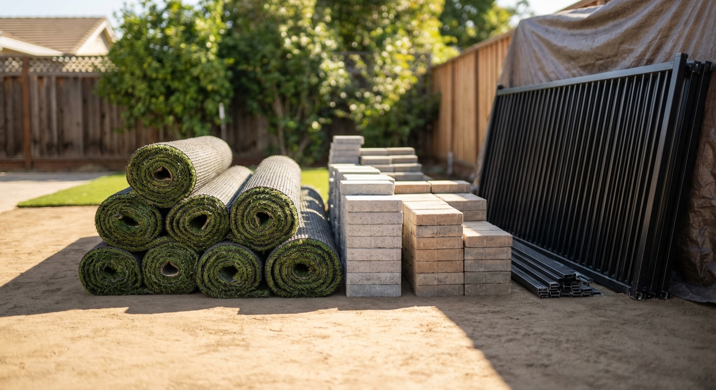 Materials for landscaping