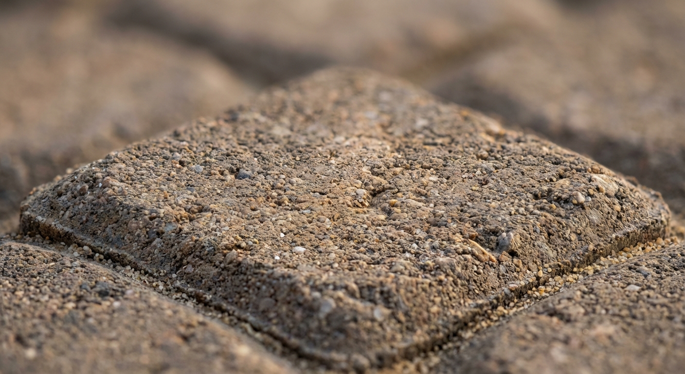 Textured concrete paver