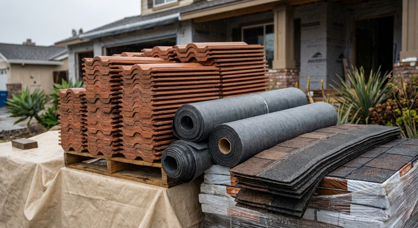 Roofing materials