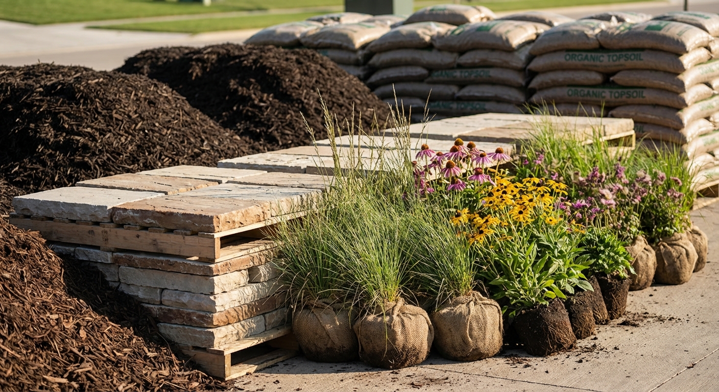 Landscaping materials