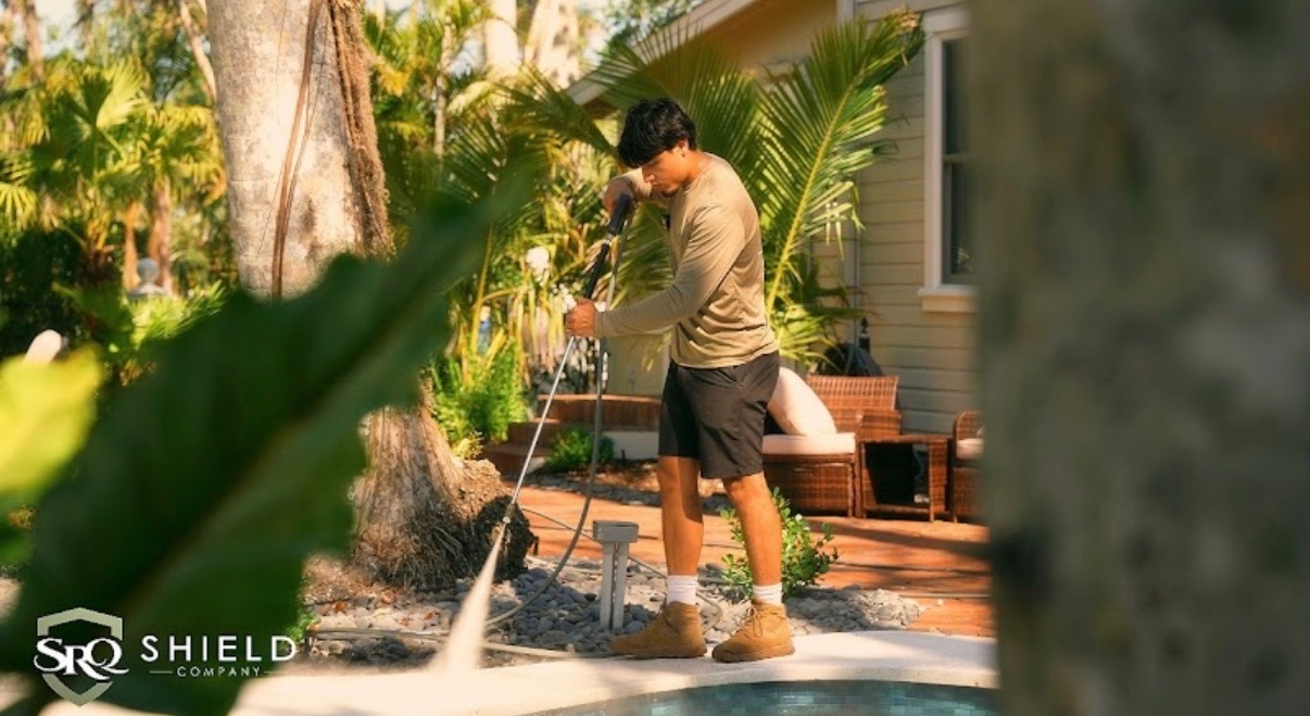Expert Pressure Washing Services by SRQ Shield