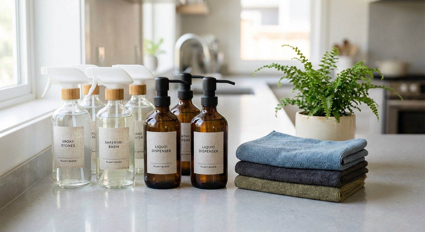 Plant-based spray bottles