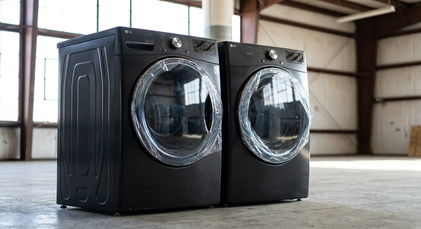 New Washers and Dryers