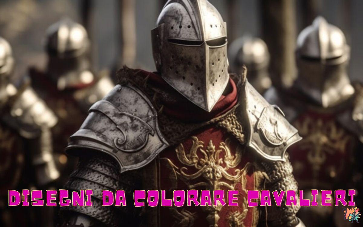 Disegni da colorare Cavalieri