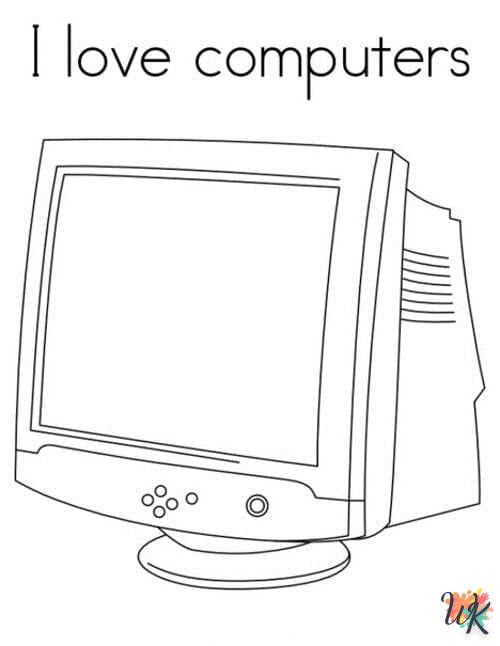 Disegni da Colorare Computer