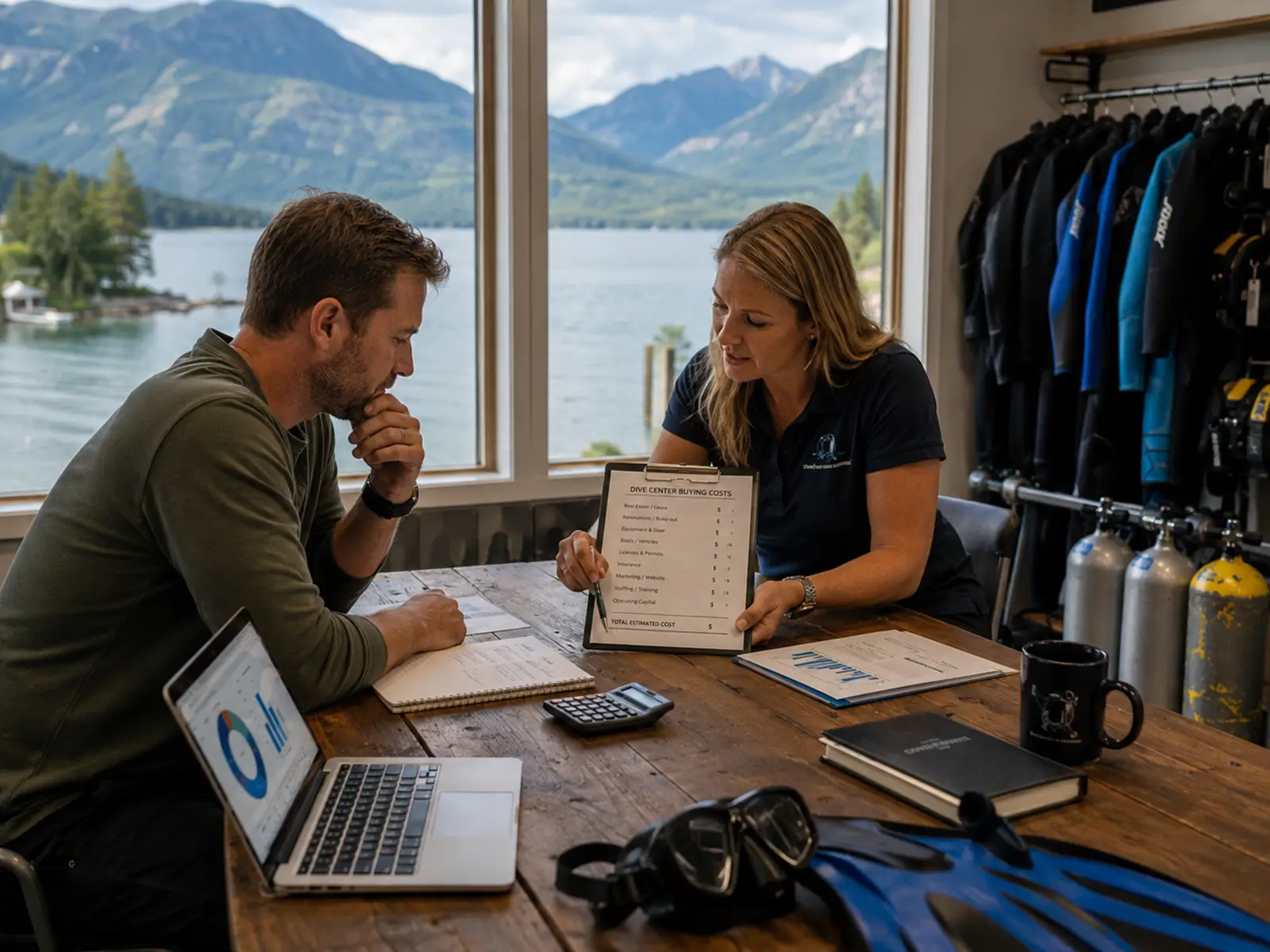 Dive Center Buying Costs