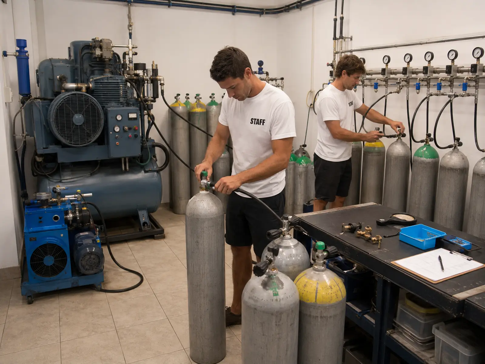 Dive Equipment Rental Fleet