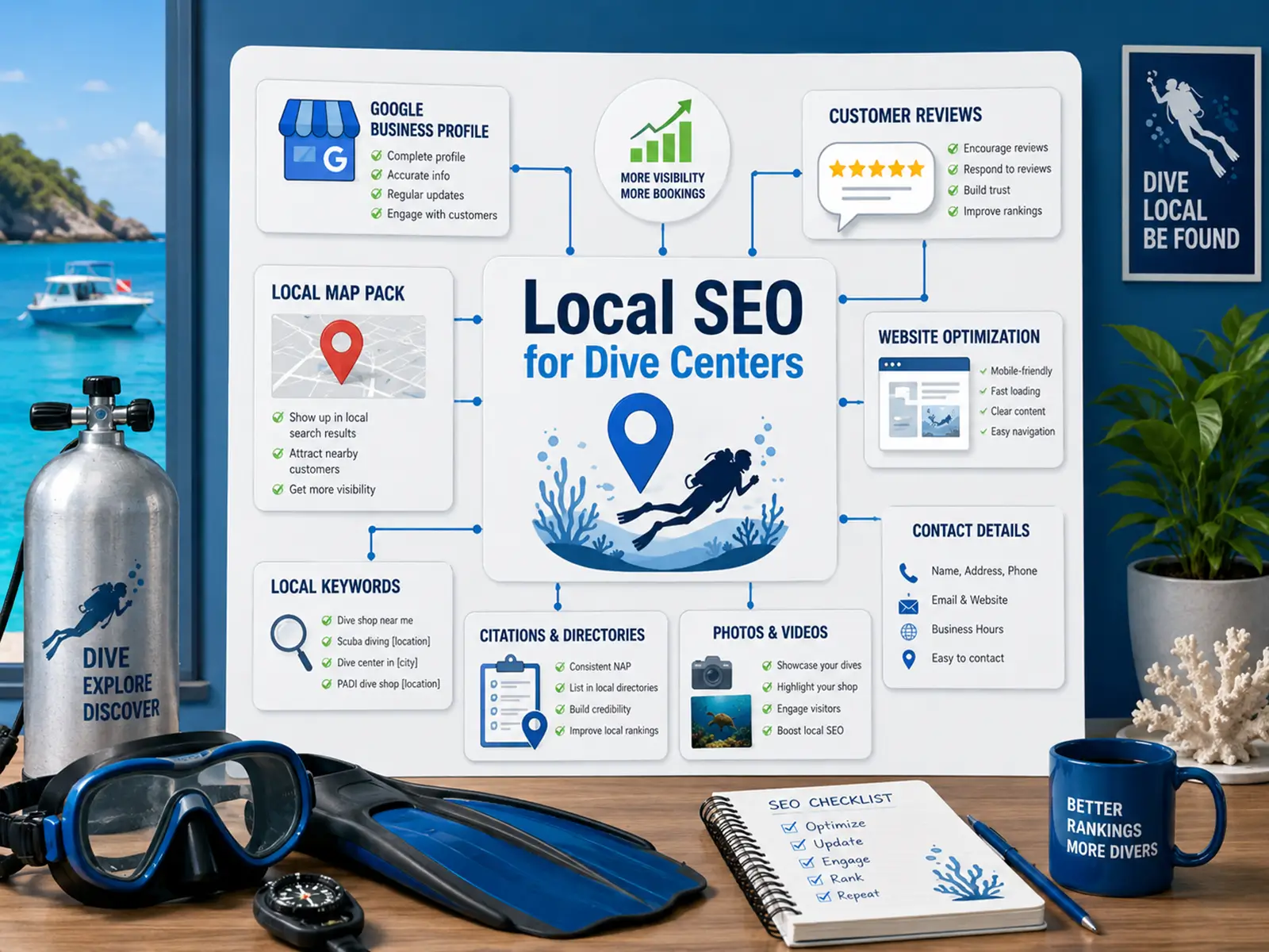 Local SEO for Dive Centers