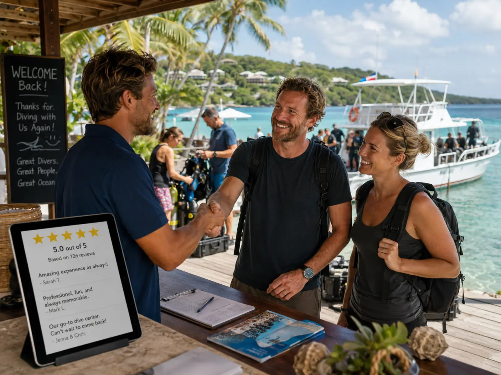 Repeat Divers and Reviews