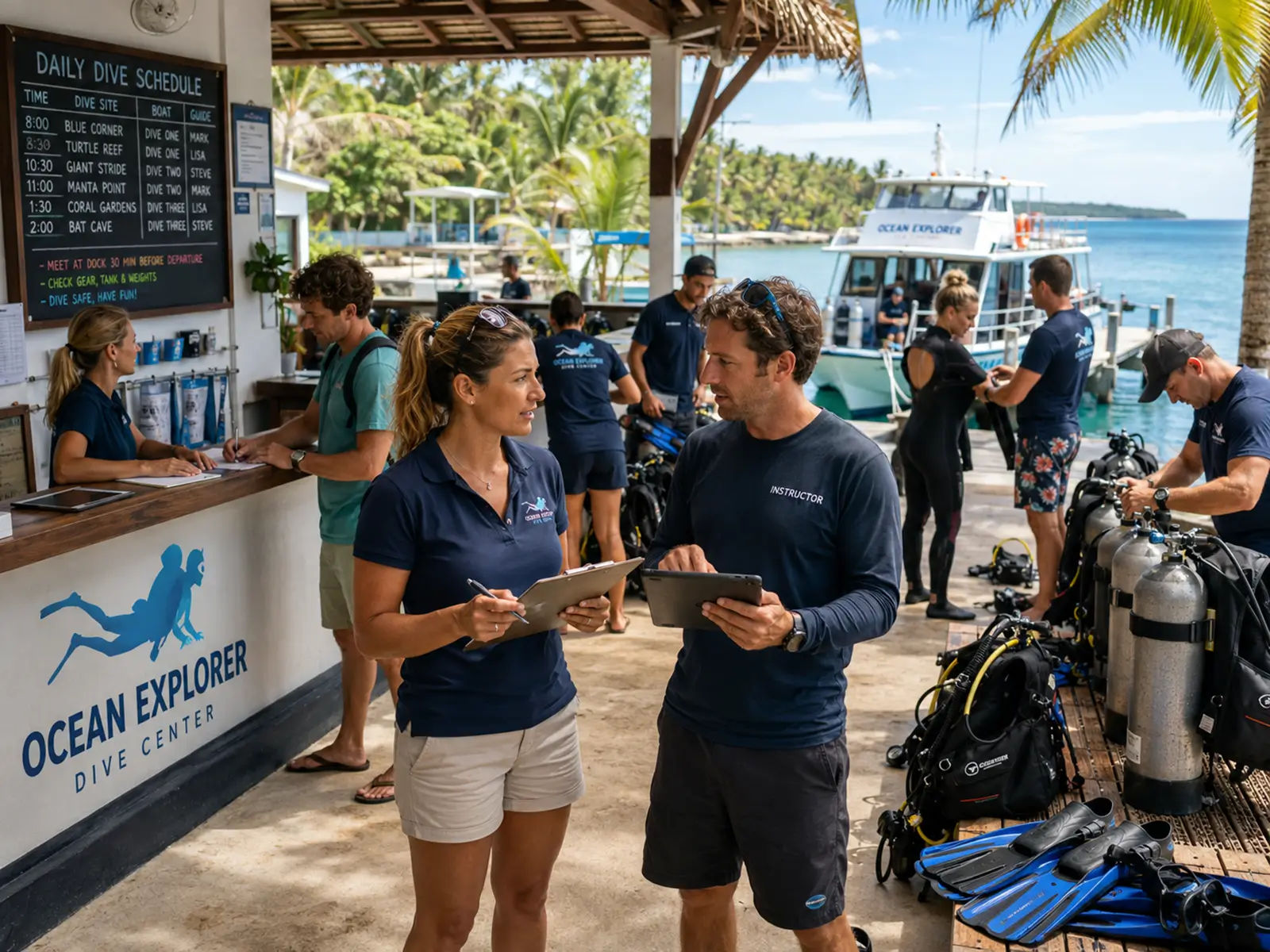 Run a Dive Center