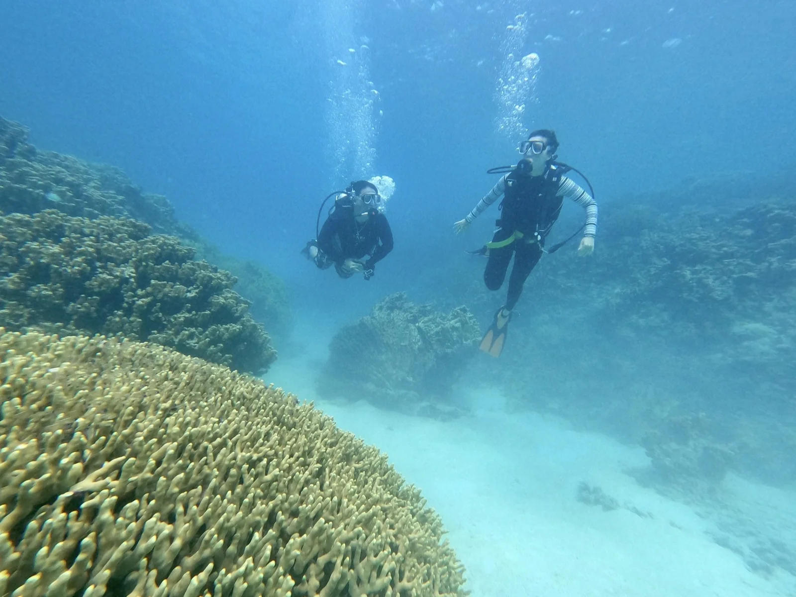 Beachfront dive shop in Guam USA