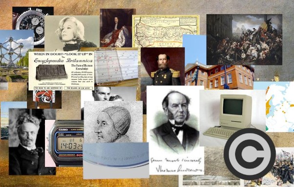 Montage of images from Wikipedia articles posted by this account