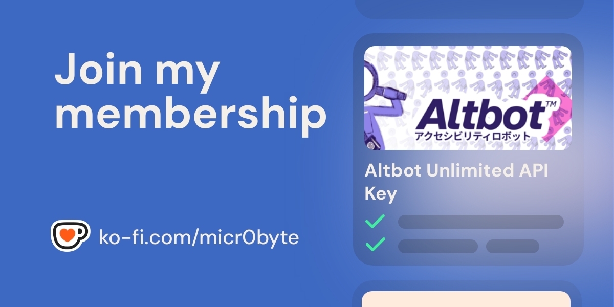 Support Micr0byte monthly