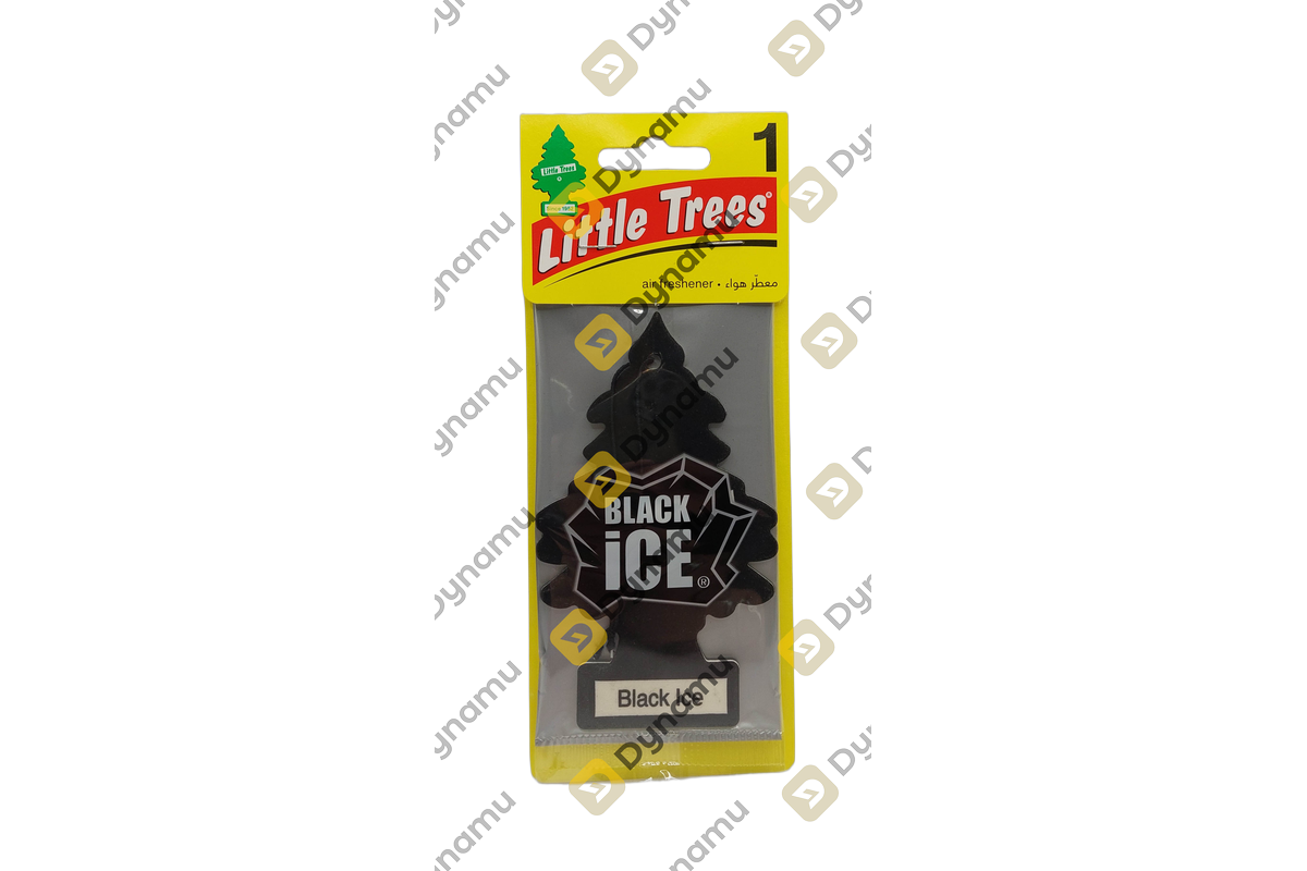 little trees BLACK ICE air freshener