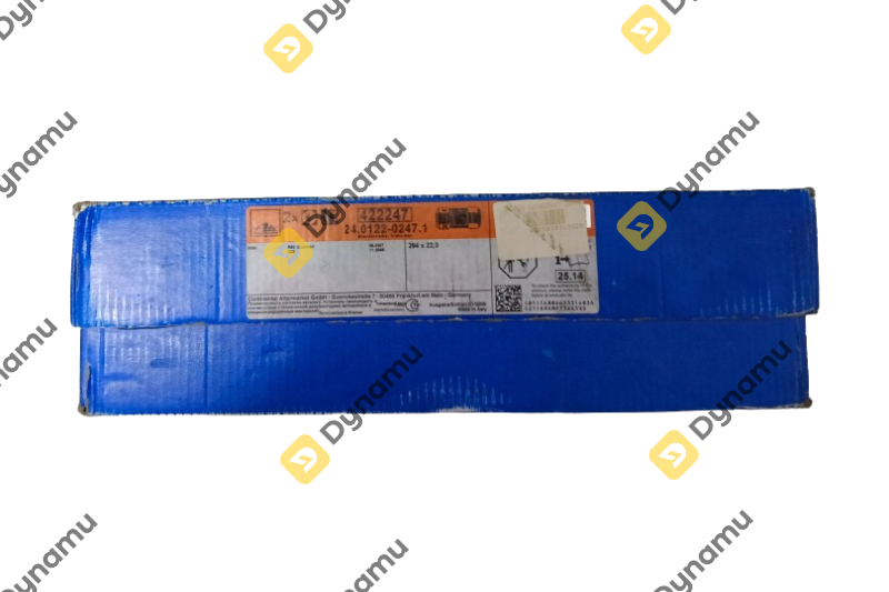 ATE Brake disc, ventilated 2
