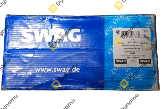 SWAG Rear Brake Disc