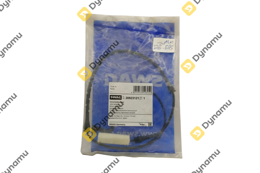 Brake pad wear sensor, front left