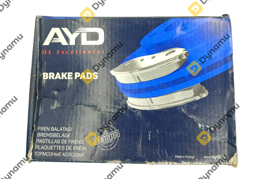 Front Brake Pads Set 4