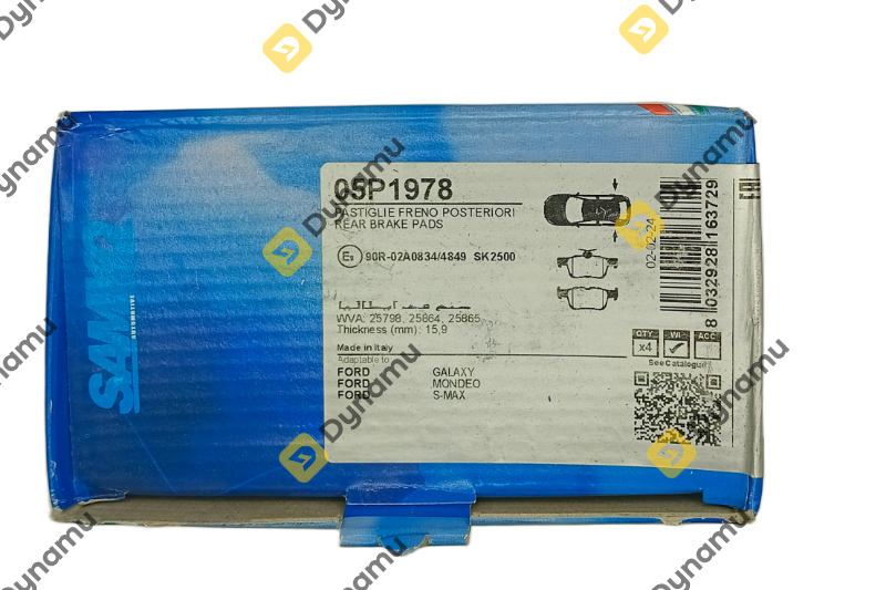 Rear Brake Pads 3