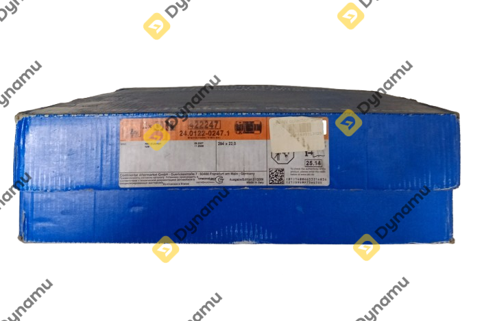 ATE Brake disc, ventilated