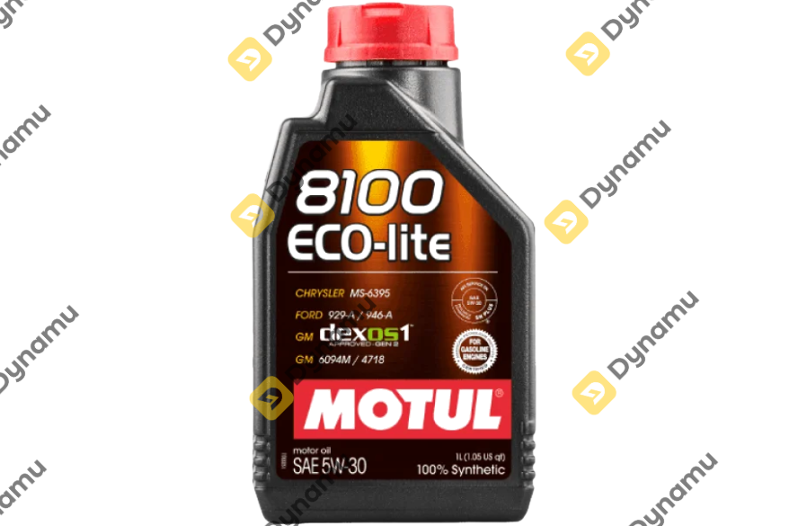 Motul 8100 SAE 5W-30 100% Synthetic Motor Oil (1L)