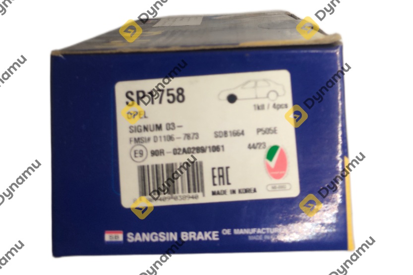  Rear Brake Pads OPL VEC C 1