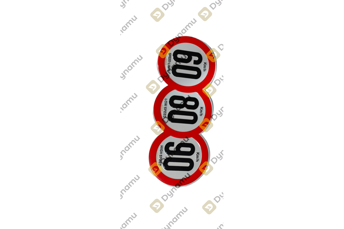 Speed Limit Sign Sticker 2