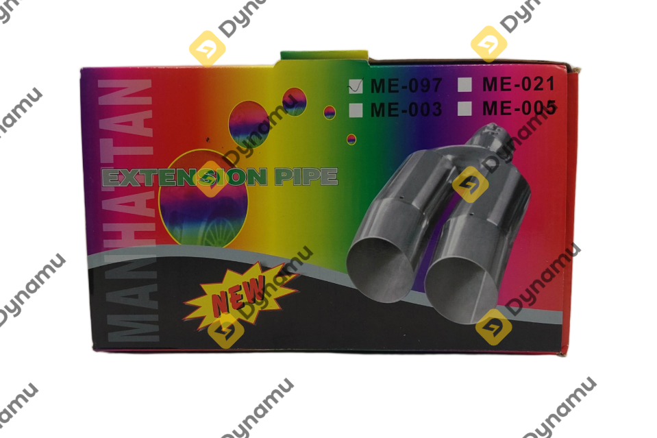 Stainless steel car muffler tail